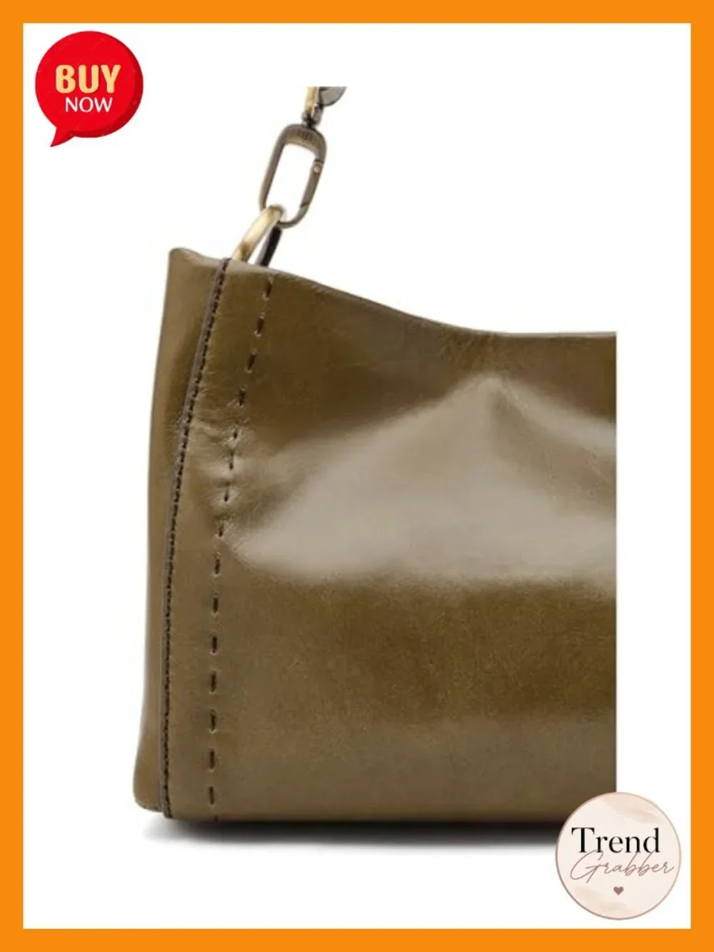 Leather Hobo Shoulder Crossbody Bag with Pockets
